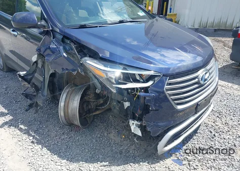 2018 Hyundai Santa Fe Se from USA, damaged, VIN KM8SMDHF9JU268824